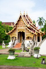 wat phra Singha, chaing Mai, Northern Thailand.
Thai temple
