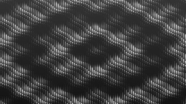Abstract Moving Pattern Displaying Geometric Lights in Dim Environment