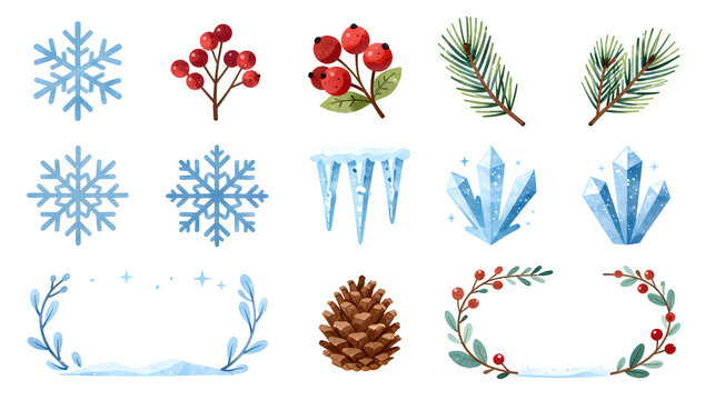 冬のテーマの画像素材