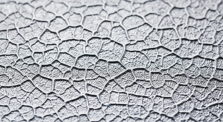 Fototapeta premium Detailed white cracked texture background