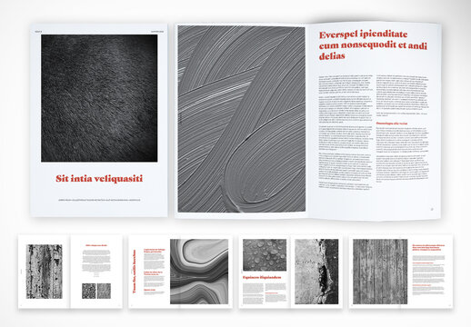 Black & White Design Magazine