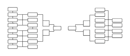 Flowchart icon concept design element. pictogram icons. Detailed flowchart with multiple branches and connections. 