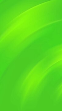 Milky light green wave abstract motion portrait background animation 4k video