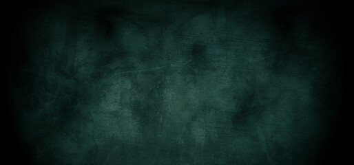 Naklejka premium Ideal for educational designs, teaching materials, schoolrelated graphics. A dark green chalkboard with subtle writings and marks. Suitable for classroom themes.