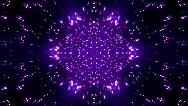 Neon Abstract Flow Motion &ndash; Futuristic Seamless Motion Background
