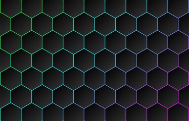 seamless hexagon pattern