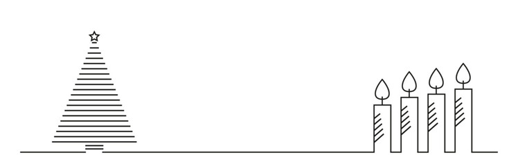 4 candle during the Christmas season