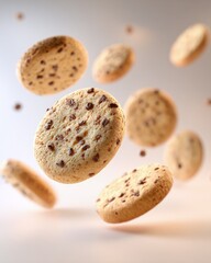 Flying Chocolate Chip Cookies