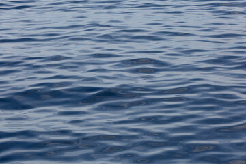 A view of calm lake water texture, as a background.