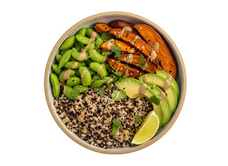 Vegane Buddha Bowl mit Quinoa