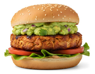 Veganer Jackfruit-Burger