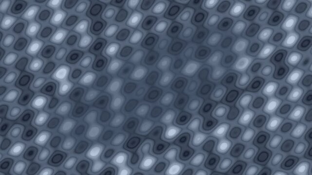Abstract Gray Pattern Animation Creating a Sense of Depth and Movement