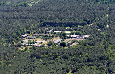 Seebad Ueckerm&uuml;nde, Ruinen in Vogelsang , alte NVA-Dienststelle, Flakschie&szlig;platz 2016