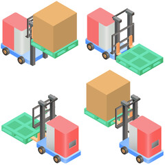 無人フォークリフト