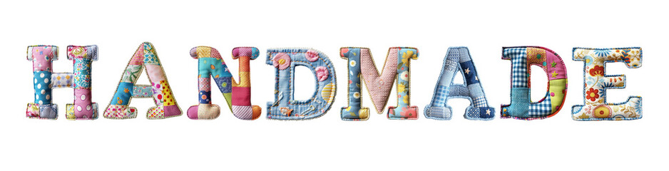 Handmade png fabric stitch alphabets, transparent background © Rawpixel.com