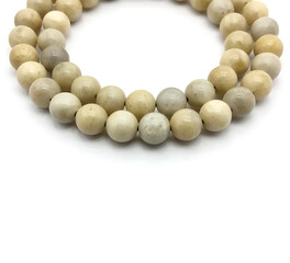 Tasbih prayer beads made of natural stone, Middle Eastern Islamic style