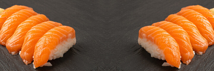 Sushi Set, Susi Rolls Lunch, Nori Maki, Nigiri Sushi Roll © ange1011