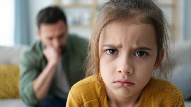 Child emotional distress, family conflict impact, parenting challenges awareness, childhood anxiety signals, home stress environment, mental health childhood, parent responsibility concept