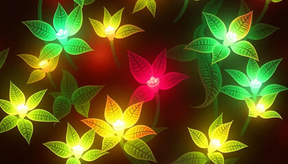 abstract floral background