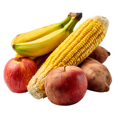 Corn on the cob on a plate