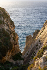 Fototapeta premium Xaqqa cliffs, Southeast of Malta. Natural landscape