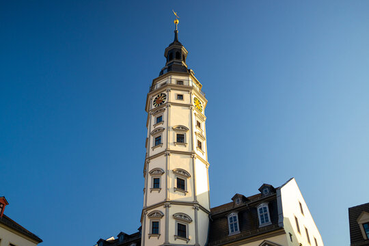 historic city gera in thuringia germany