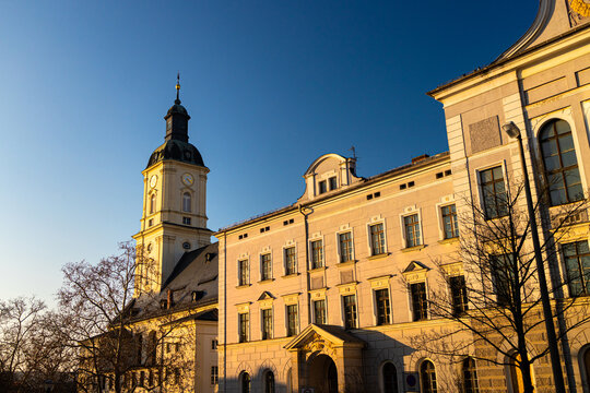 historic city gera in thuringia germany