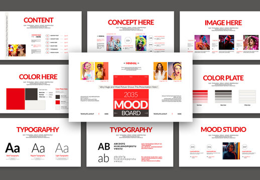 Mood Board Presentation Template