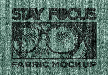 Knitted Fabric Mockup