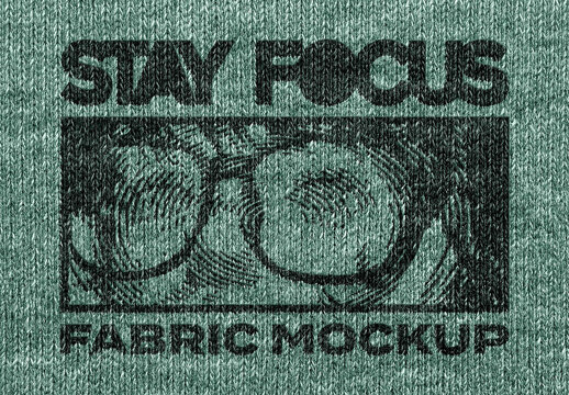 Knitted Fabric Mockup