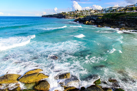 オーストラリアのシドニー近郊にあるラマラマビーチの美しい風景Beautiful scenery at Ramarama Beach near Sydney, Australia