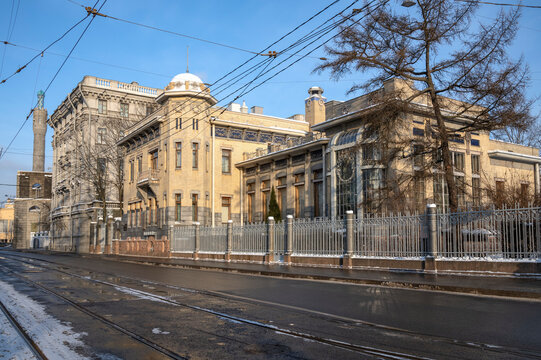 SAINT PETERSBURG, RUSSIA - JANUARY 25, 2026: Ballerina Matilda Kshesinskaya's mansion. Museum of the Political History of Russia, St. Petersburg