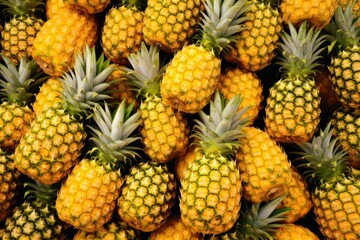 Pineapples backgrounds fruit plant.
