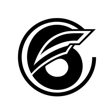 logo letter number6