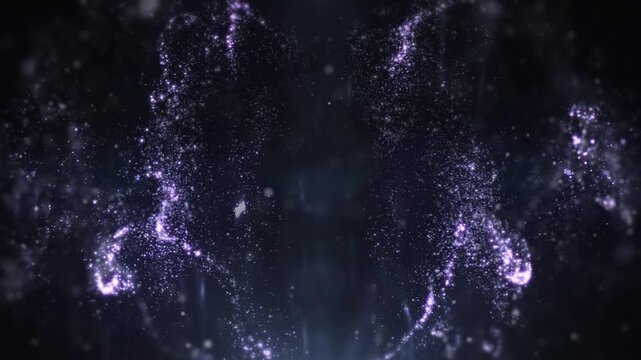 Luxury Fashion Particles Intro for Socials, Movies, Awards and Titles. Copy Space.Set of 5.