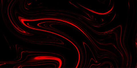 Fototapeta premium The texture of black and red marble pattern modern style Liquid background. gray marble pattern texture natural background. Paper with soft waves and white fabric liquid metallic art paint texture.