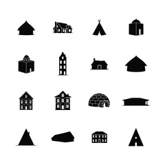 set of icons