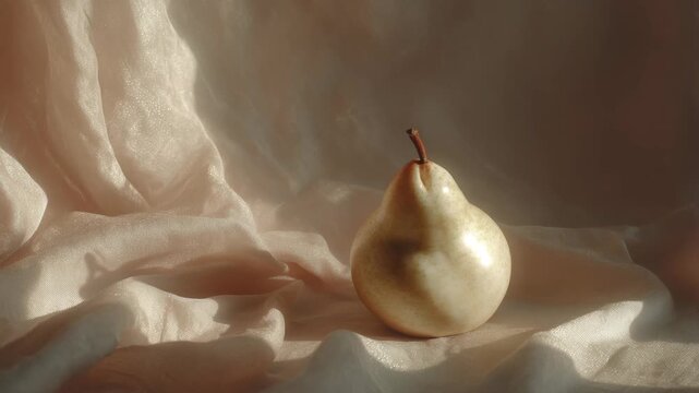 pear on table