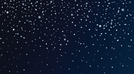 Obraz premium Snow. Realistic snow overlay background. Snowfall, snowflakes in different shapes and forms. Snowfall isolated on transparent background.