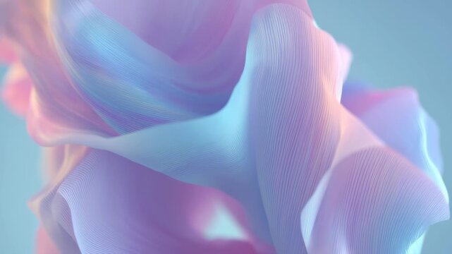 violet wave line, pink