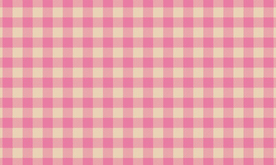Pink plaid checkered tablecloth Plaid Pattern in Pastel Scottish Textile Style plaid checkered tablecloth