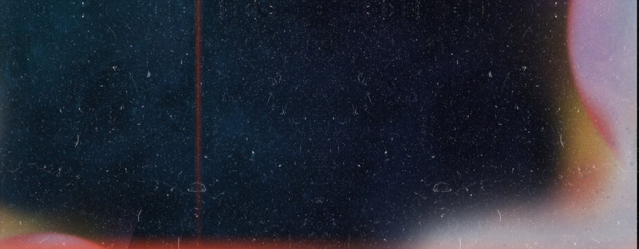 Abstract light leak effect overlay on dark 