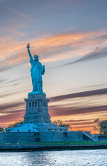 Liberty at Dusk