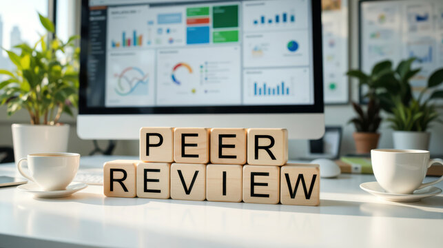Peer review process for research publishing and grant evaluation, independent assessment of manuscripts and proposals supporting academic integrity, credibility and editorial decision making