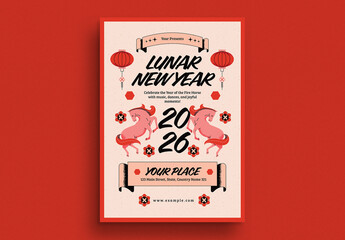 Chinese New Year Flyer