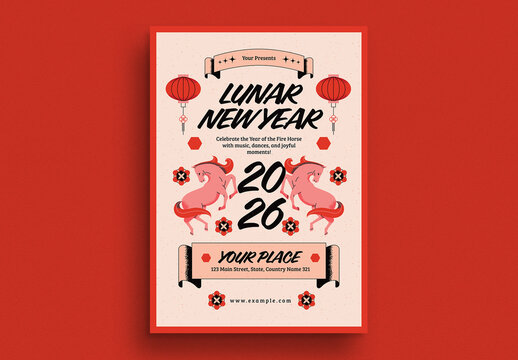 Chinese New Year Flyer