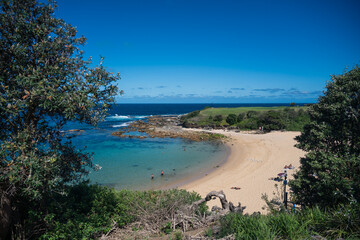 Beach and sea in Sydney, New South Wales, Australia
