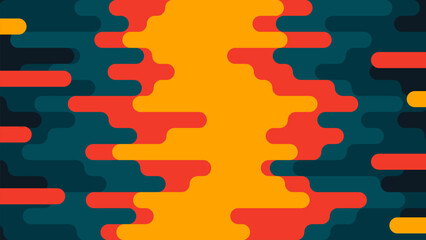 Abstract colorful background with vibrant glossy shapes and playful design for web and creative use