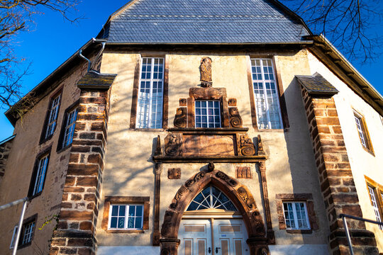 historic city stadtroda in thuringia germany