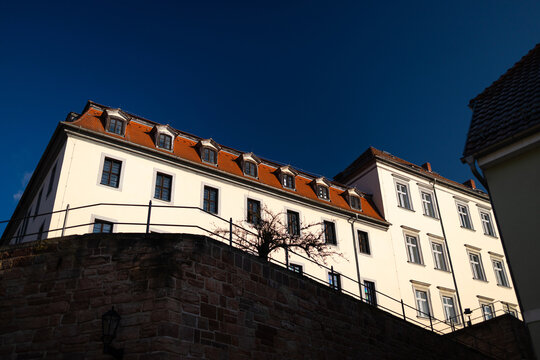 historic city stadtroda in thuringia germany